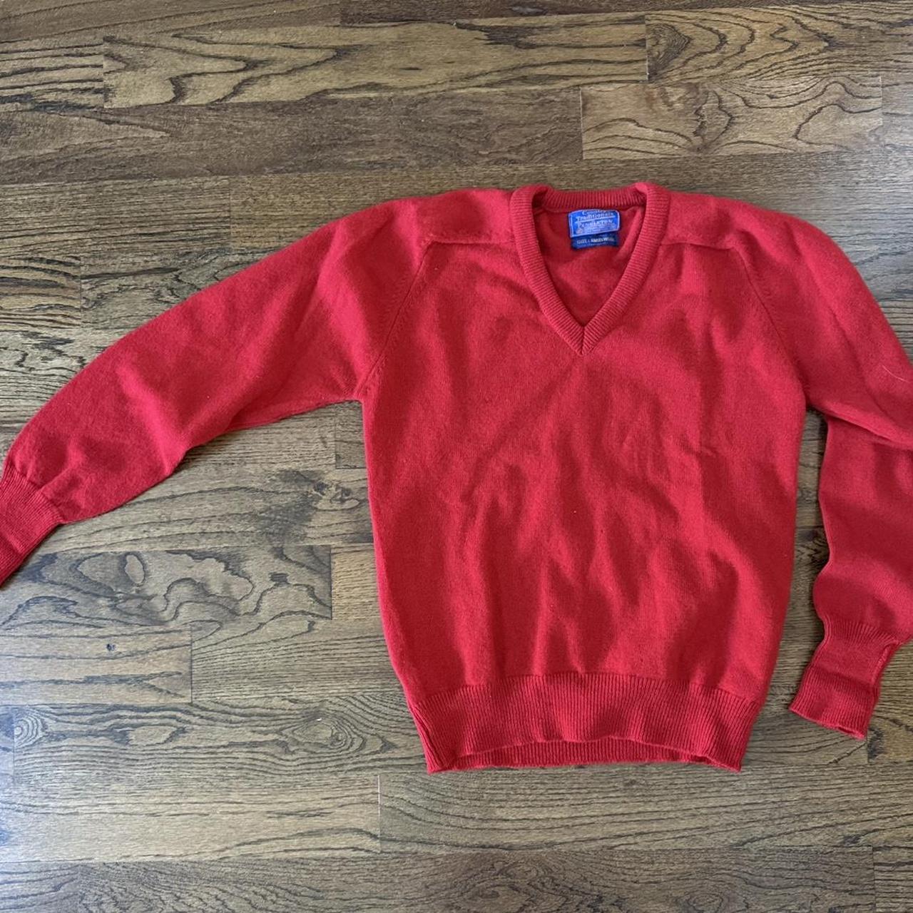 Pendleton Men's Sweater - Red - M – Pendleton Lam… - image 2