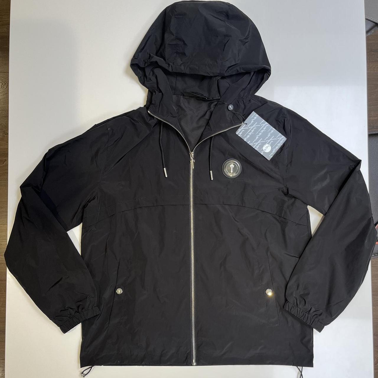 Trapstar Men's Black and White Jacket Depop