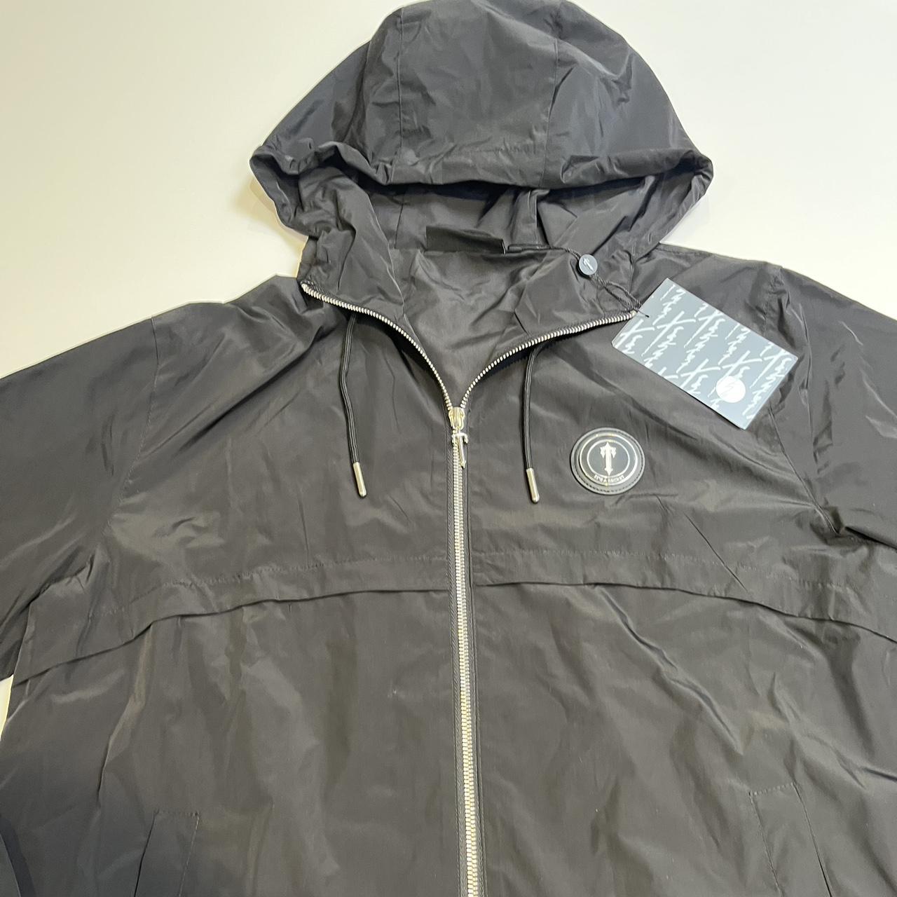 Trapstar Men's Black and White Jacket Depop