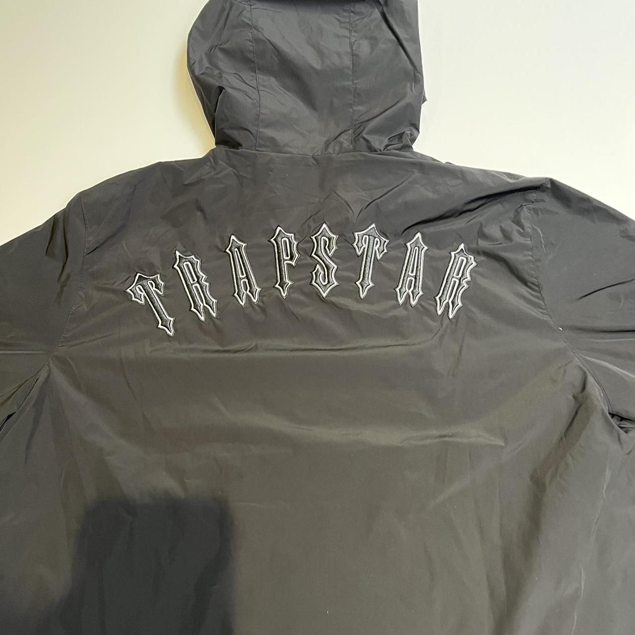 Trapstar Men's Black and White Jacket Depop