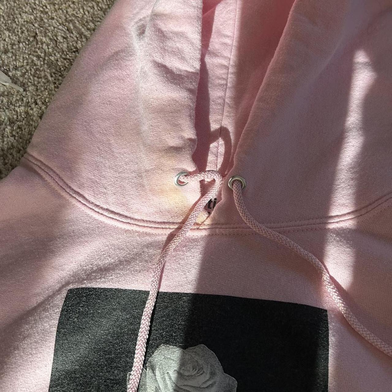 19.p.pretty様 the cutest pink graphic hoodie 🩷 size medium brand: | Depop