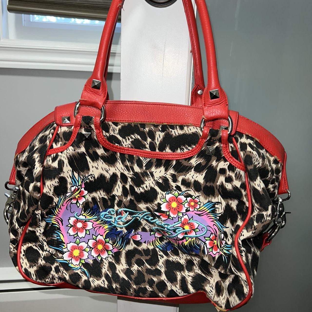 Ed Hardy | Bags | Nwt Ed Hardy Leopard Print Crossbody Bag