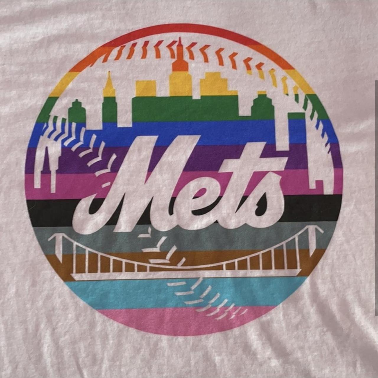 LGBTQ+ Pride New York Mets T-shirt A New York's - Depop