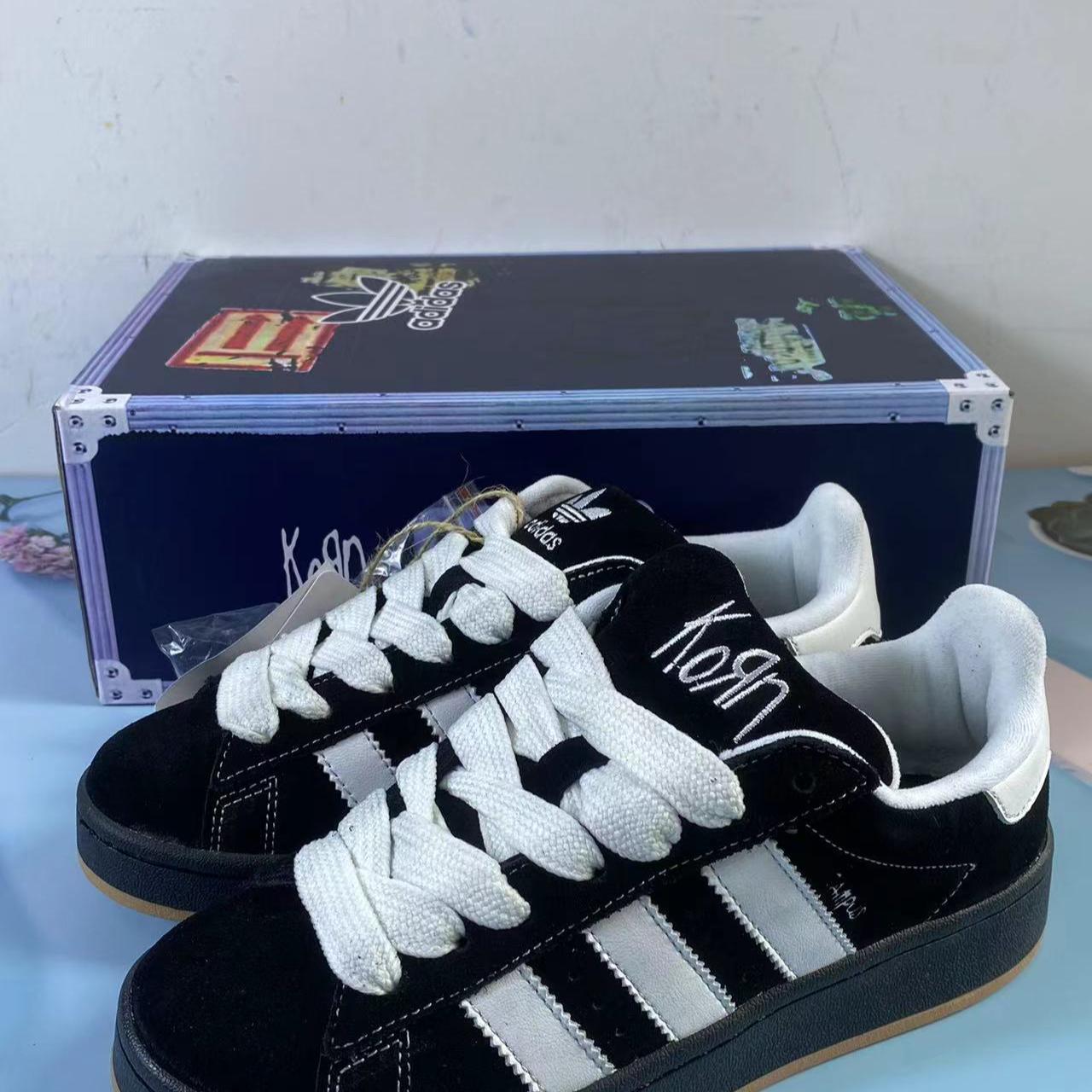 Korn xadidas original CAMPUS 00s black Brand new... - Depop