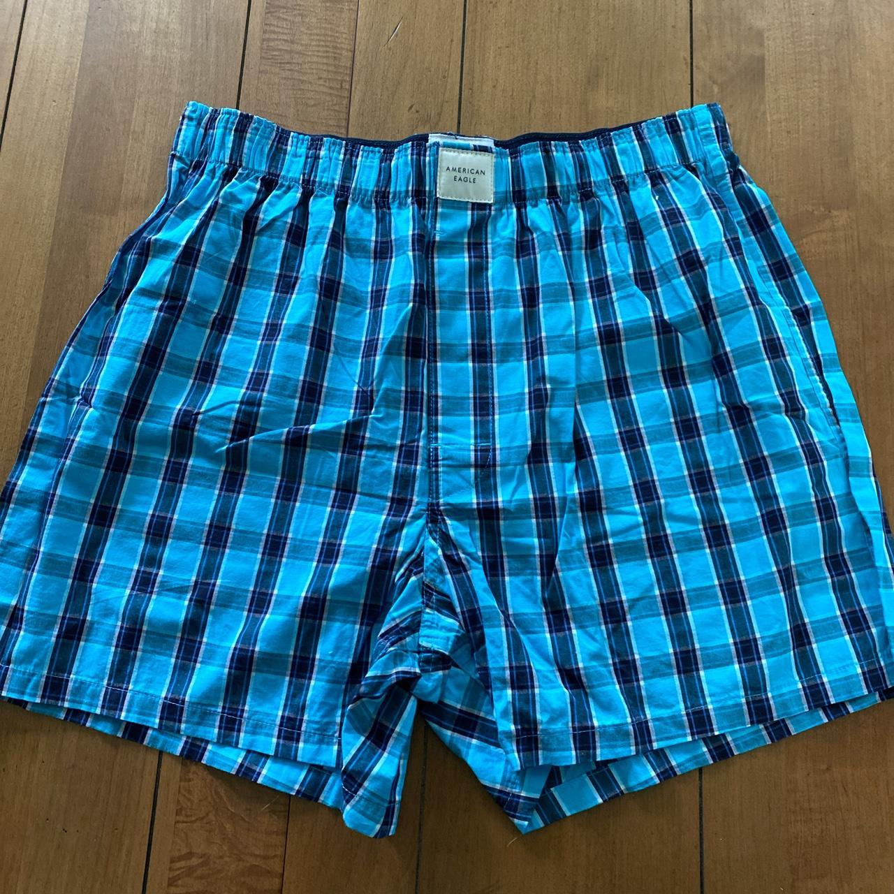 Pack of 7 American Eagle boxer shorts; all size... - Depop