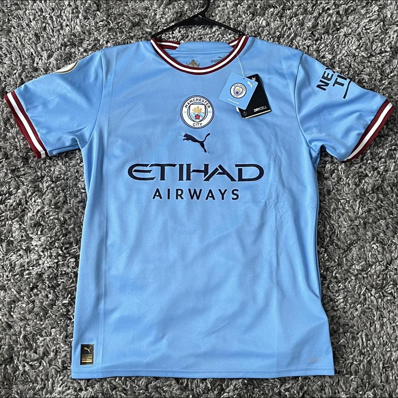 Erling Haaland Manchester City Puma Home jersey... - Depop