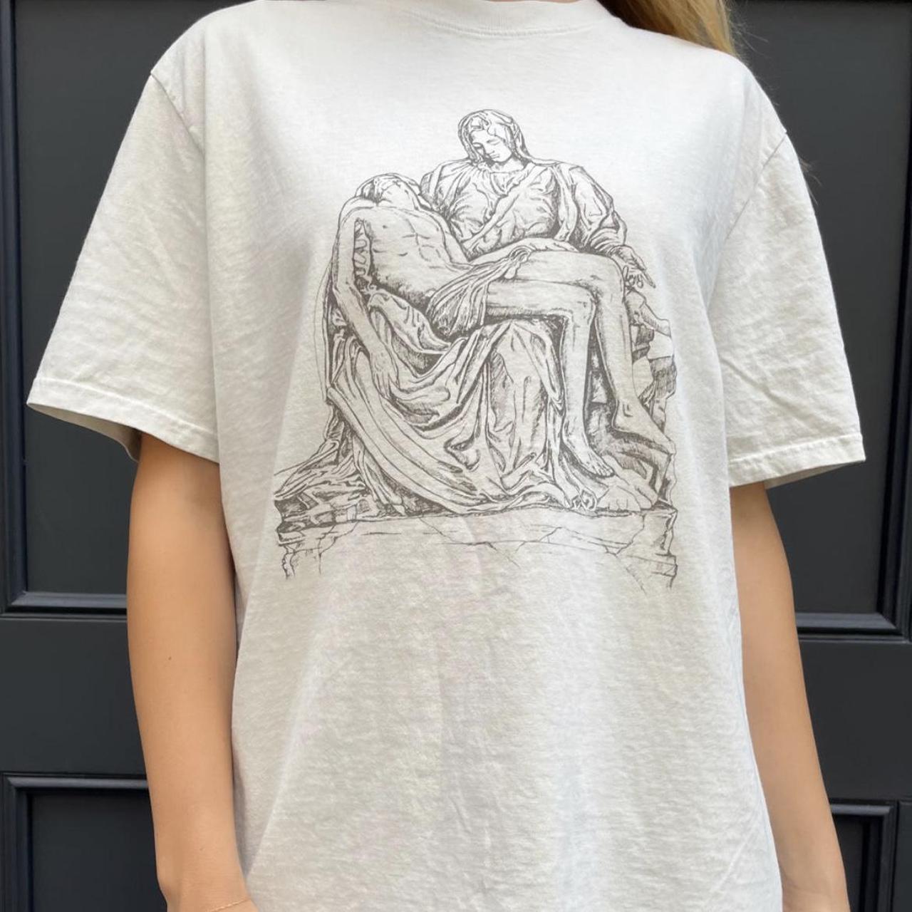 brandy melville penelope jesus oversized graphic tee Depop