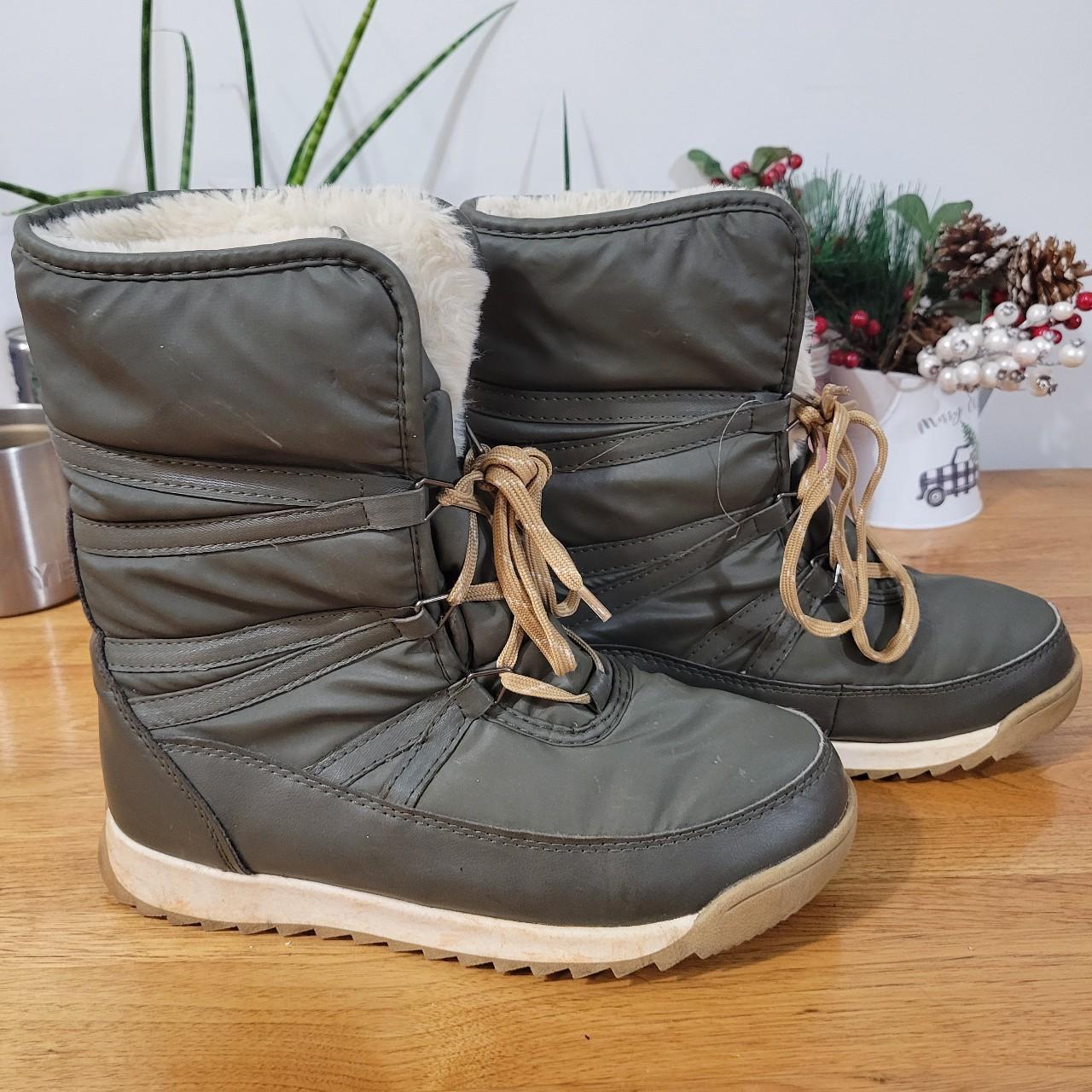 Army green clearance winter boots