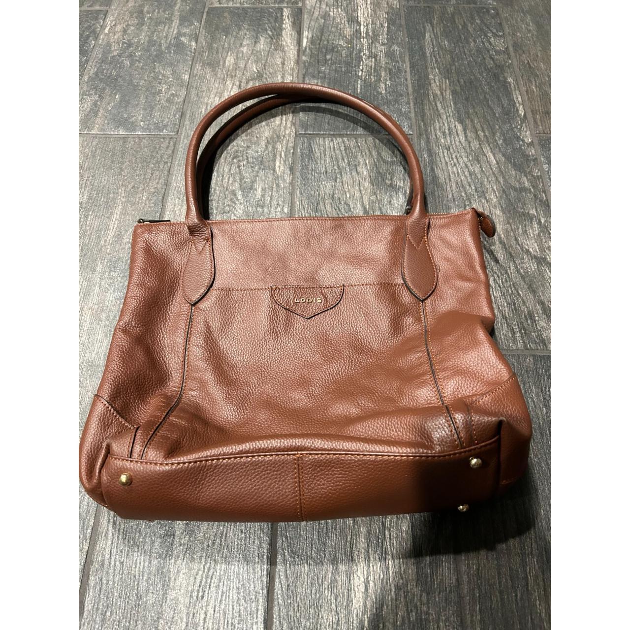 Lodis leather cheap tote costco