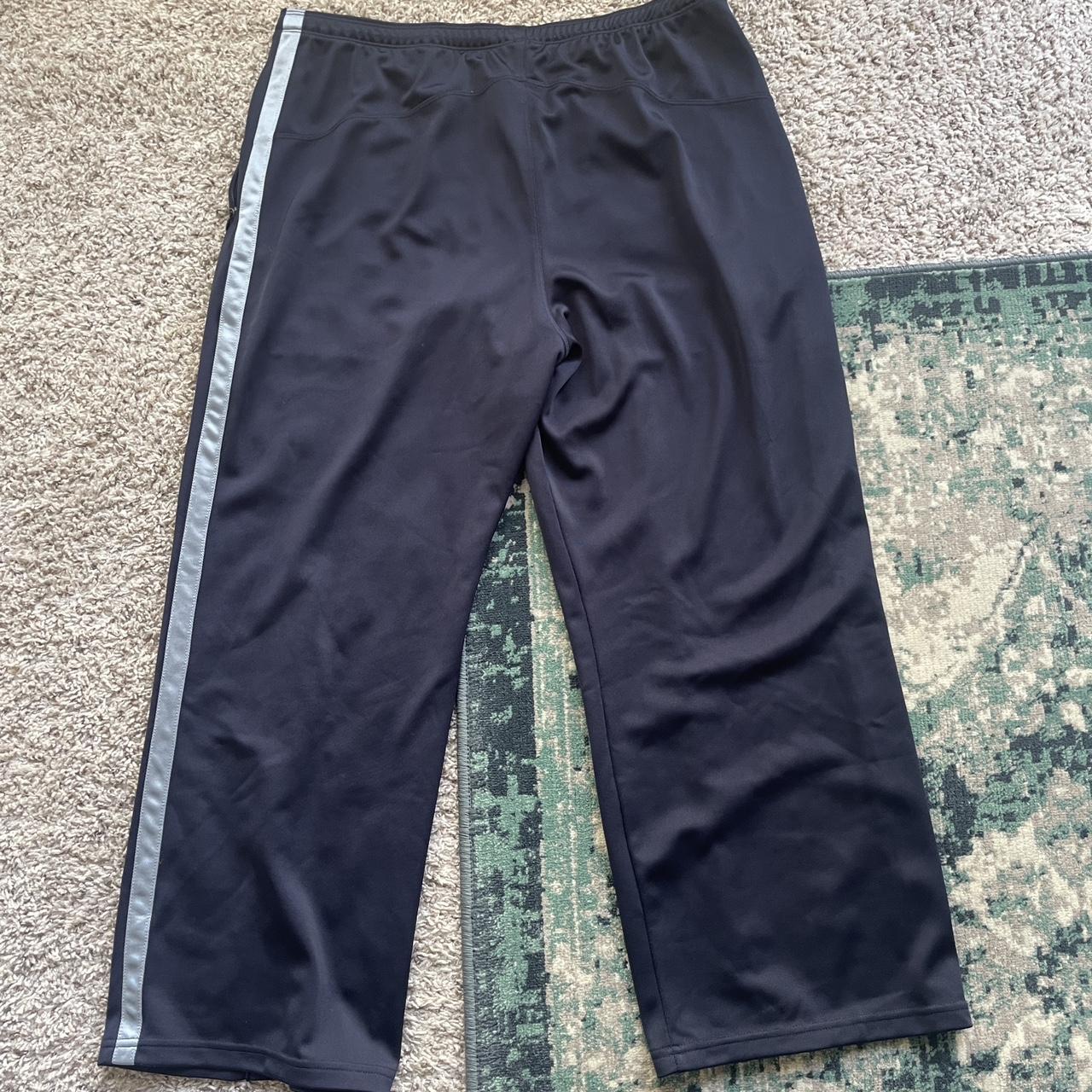 Needles Men's Navy and Grey Trousers (3)