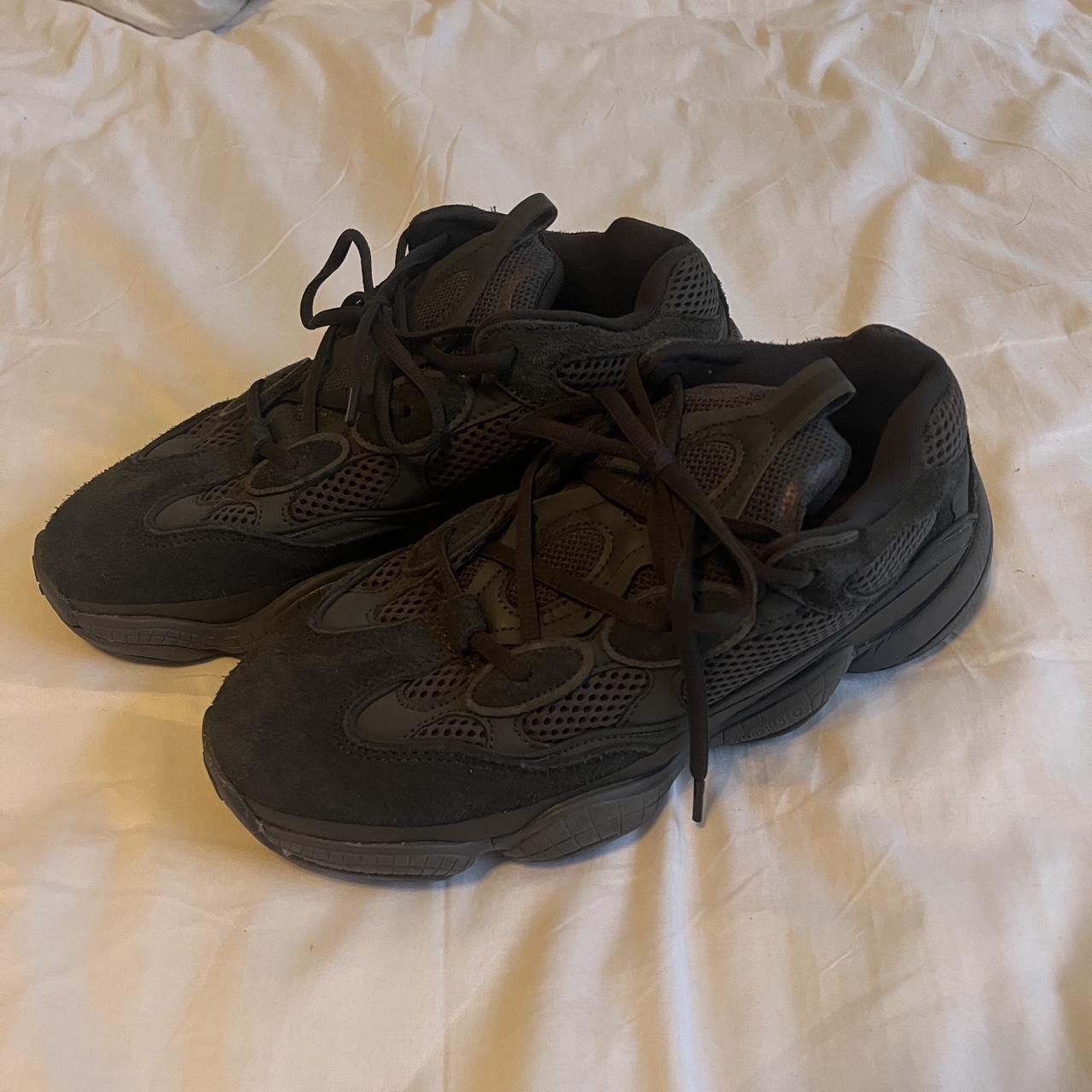 Yeezy Men's Black Trainers Depop