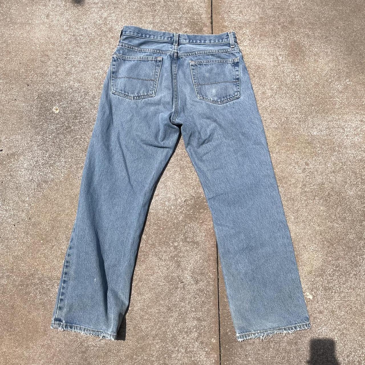 clean pair of faded glory jeans, some minor flaws... - Depop