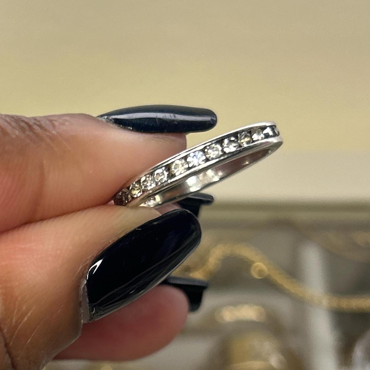 Women's Ring - Silver – Real solid 925 signed ste… - image 1