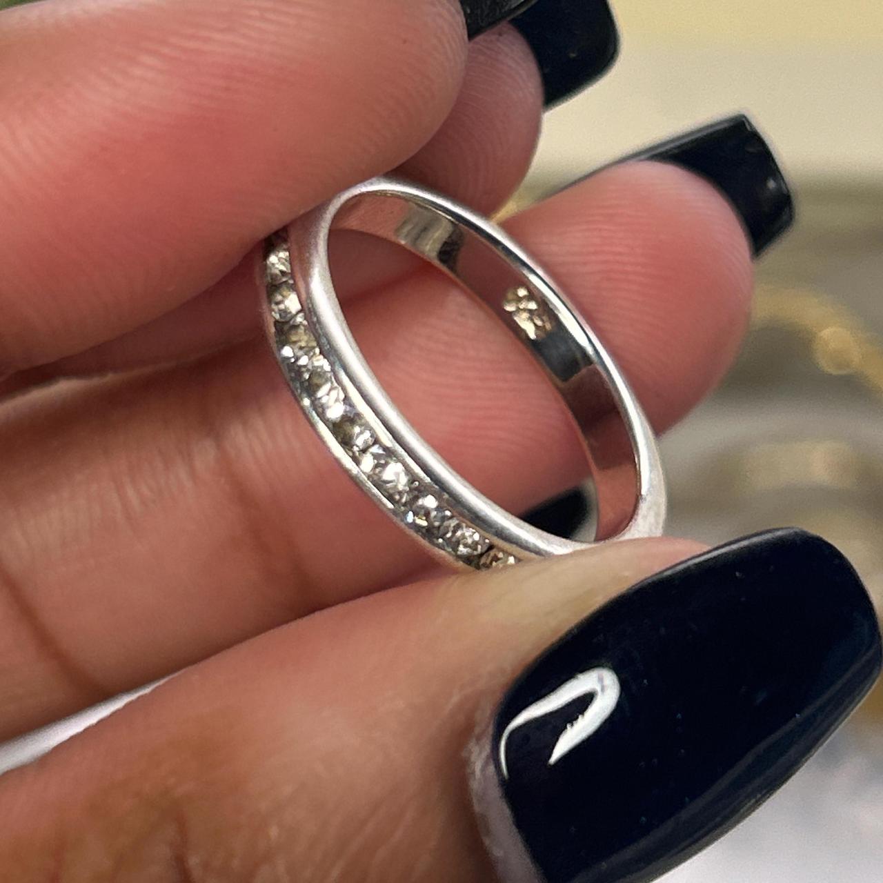 Women's Ring - Silver – Real solid 925 signed ste… - image 3