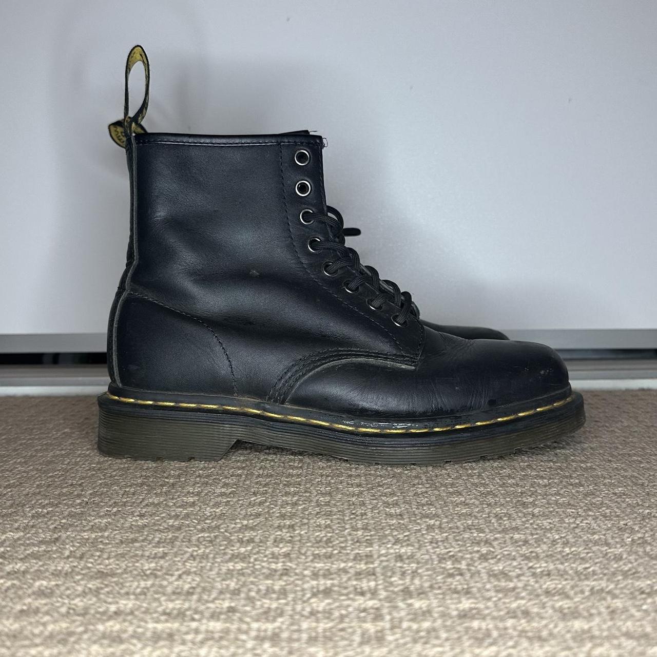 Doc Martens 1460 Smooth Black Size US Men’s 7, UK... - Depop