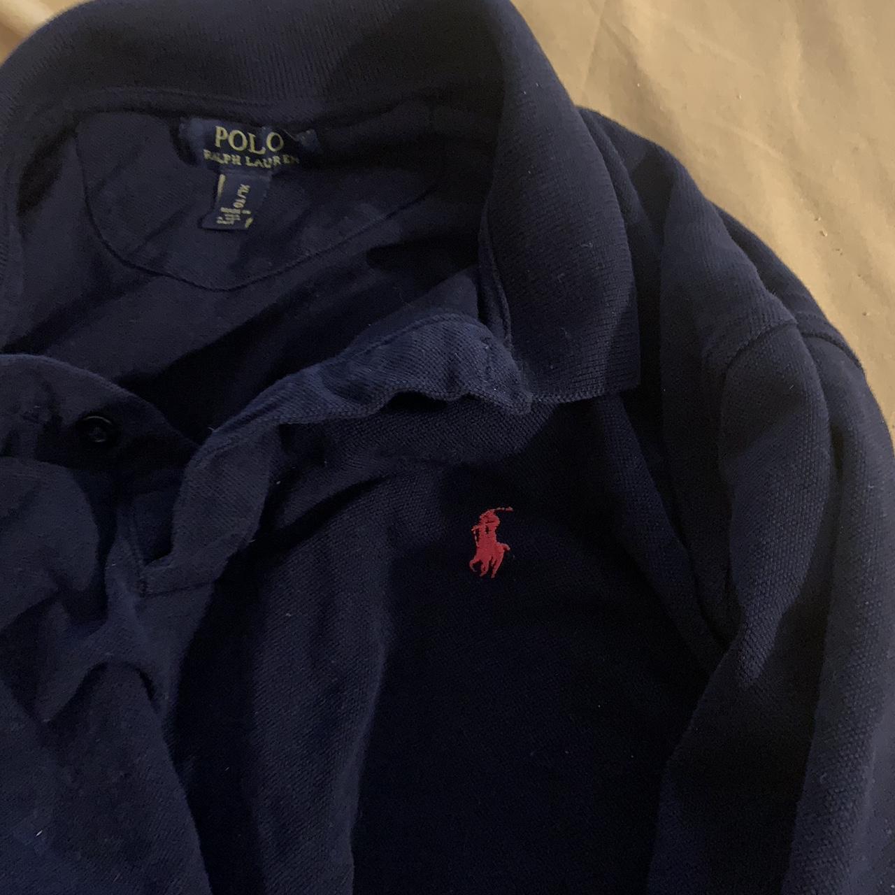 Navy Ralph Lauren Polo - In an XL abut fits like a... - Depop