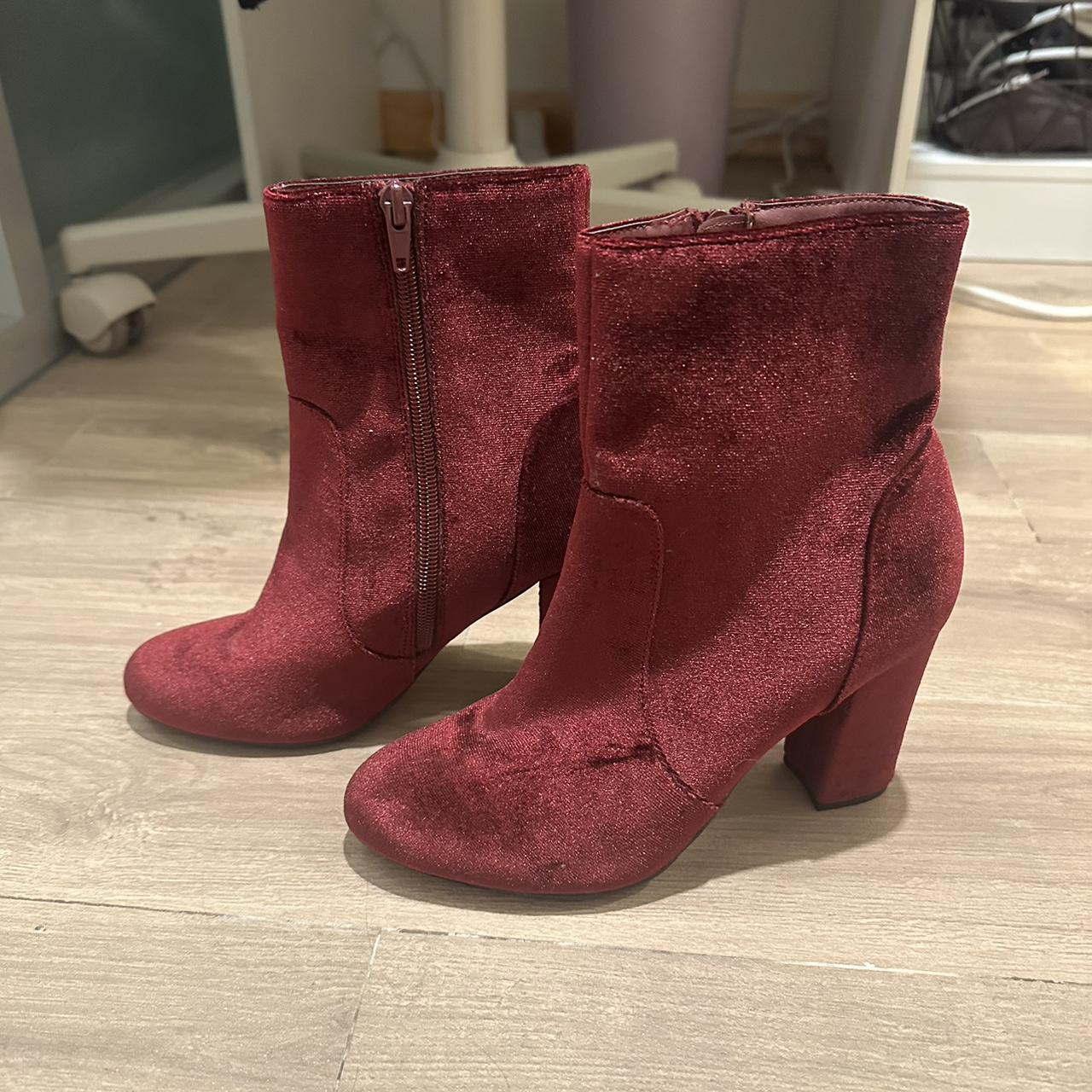 Madden girl burgundy boots hotsell