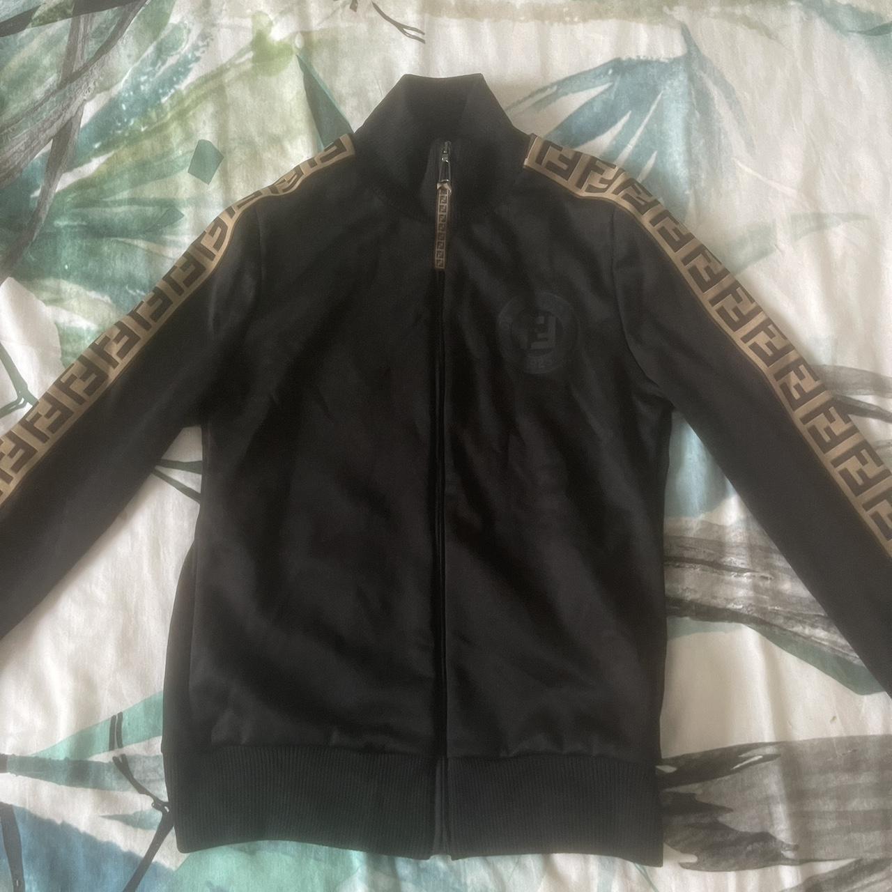 Fendi women's leather jacket sale