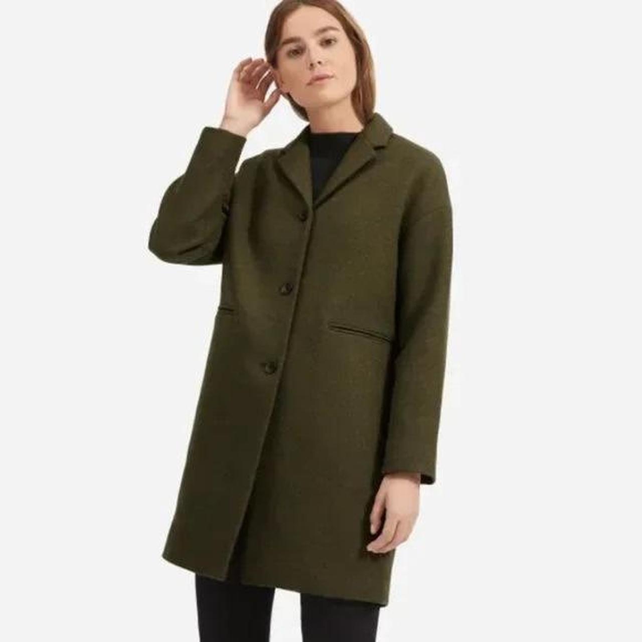 Everlane cocoon sale coat peat