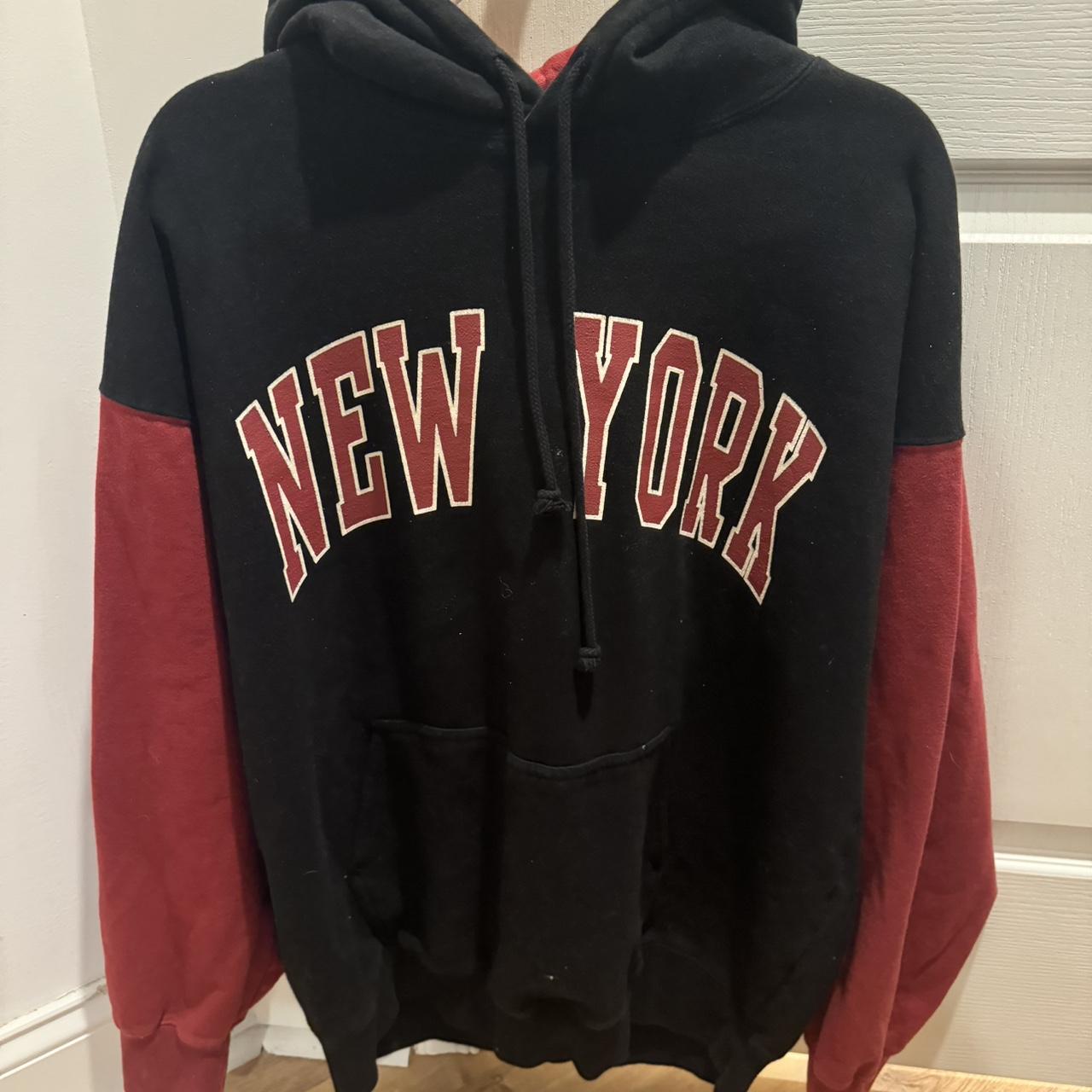 brandy melville john galt new york hoodie -super - Depop