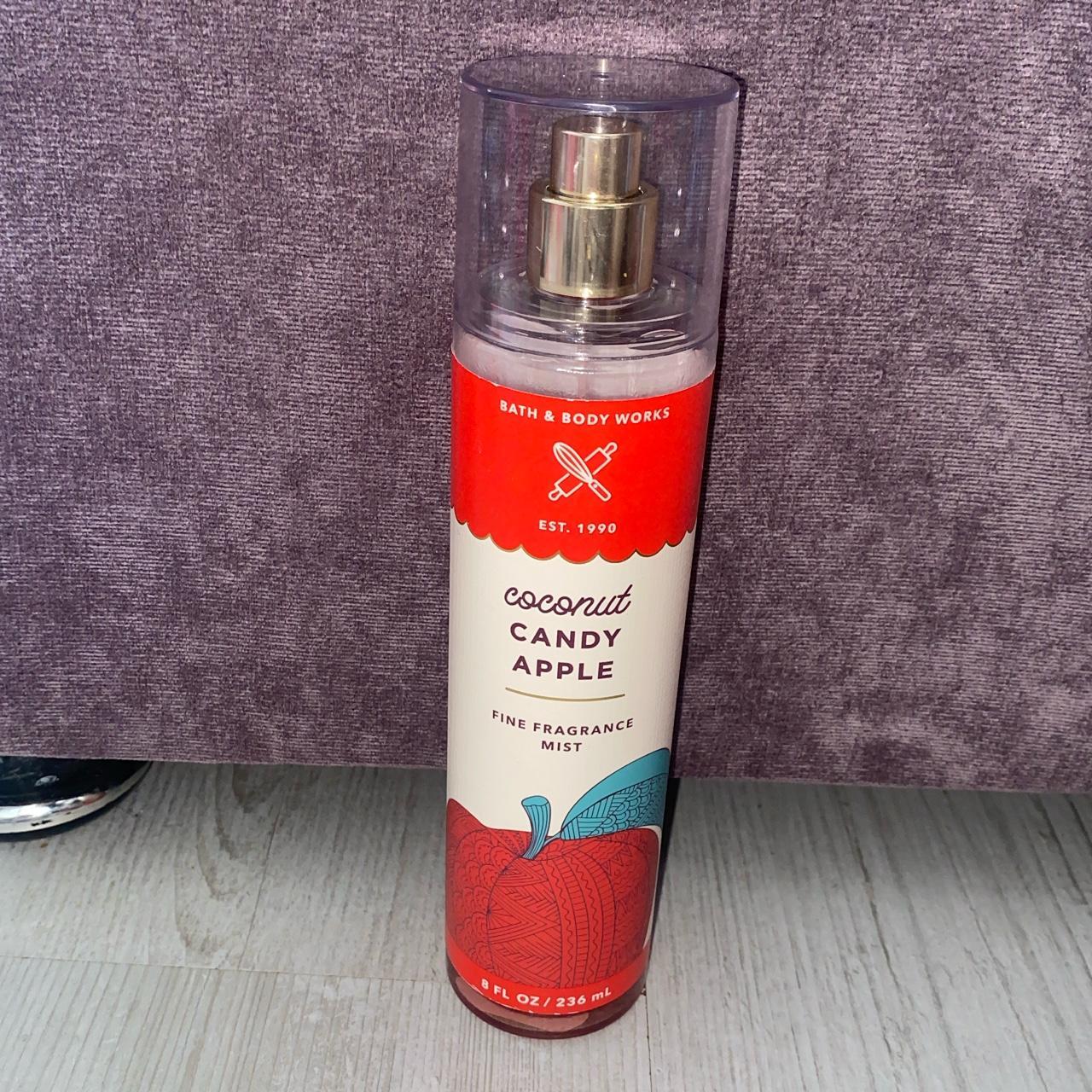 Bath and body works coconut candy apple body mist... Depop