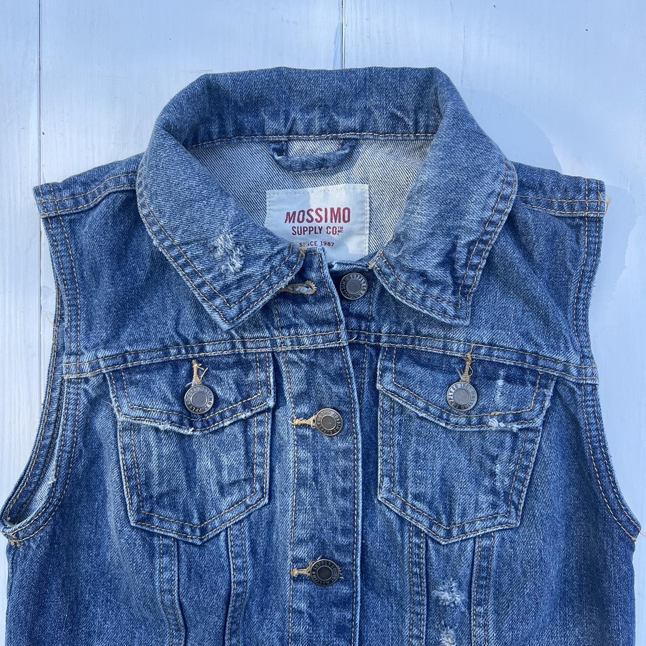 Mossimo shop denim vest