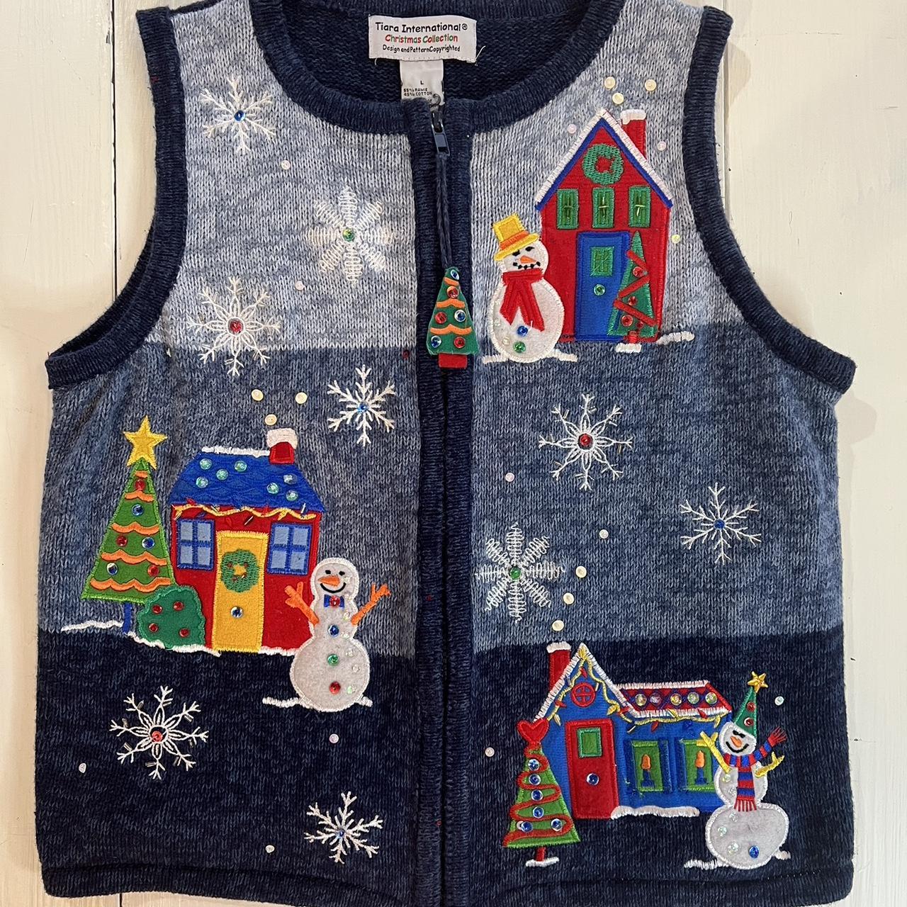 Tiara International Christmas Collection good Christmas sweater