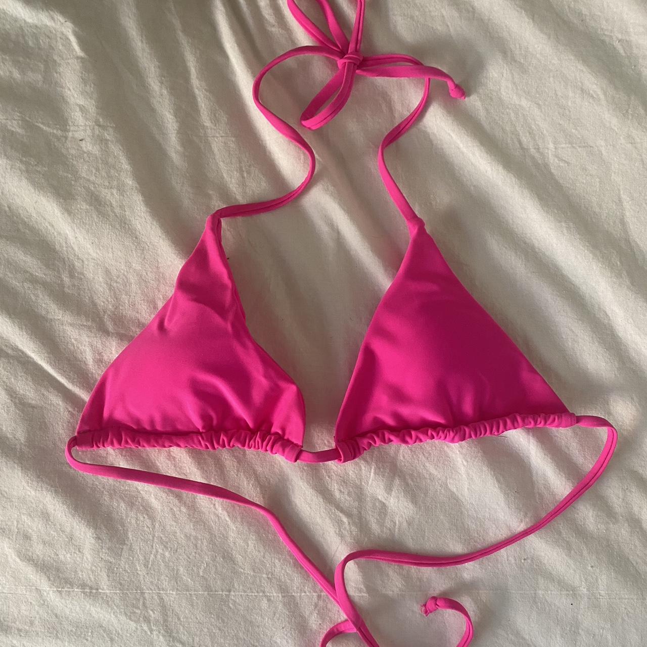 Women's Pink Bikini-and-tankini-tops | Depop