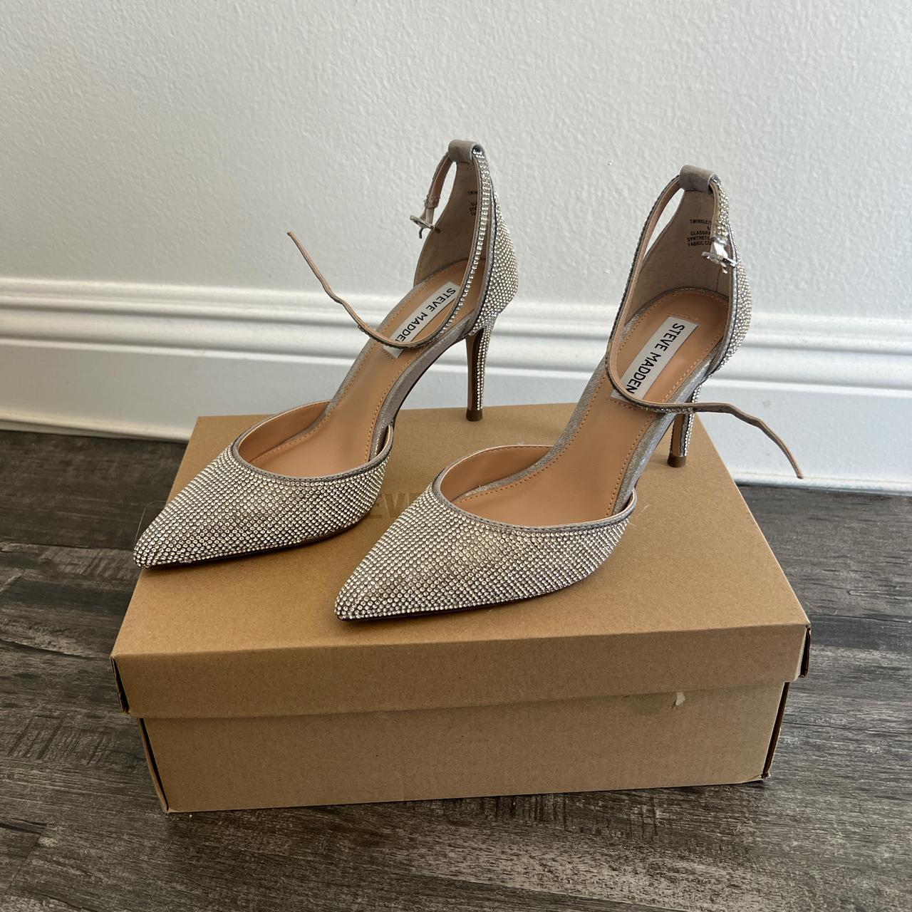 Steve Madden Rhinestone Heels size 6.5 only