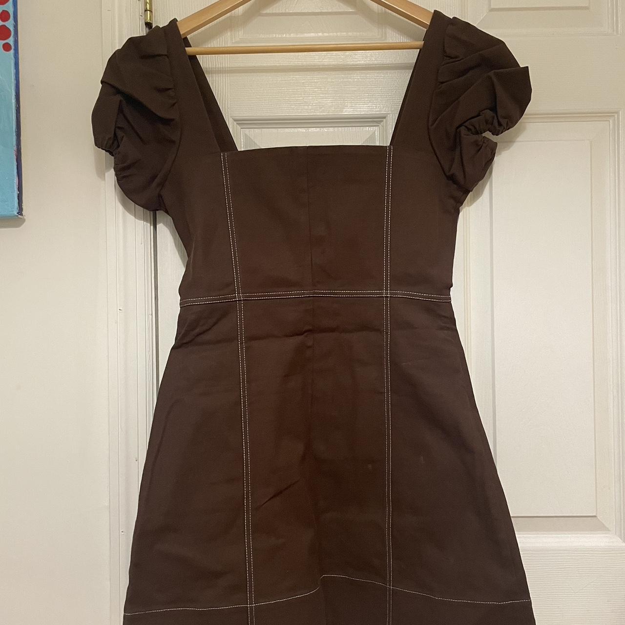 Lisa Says Gah Women's Brown Dress (2)