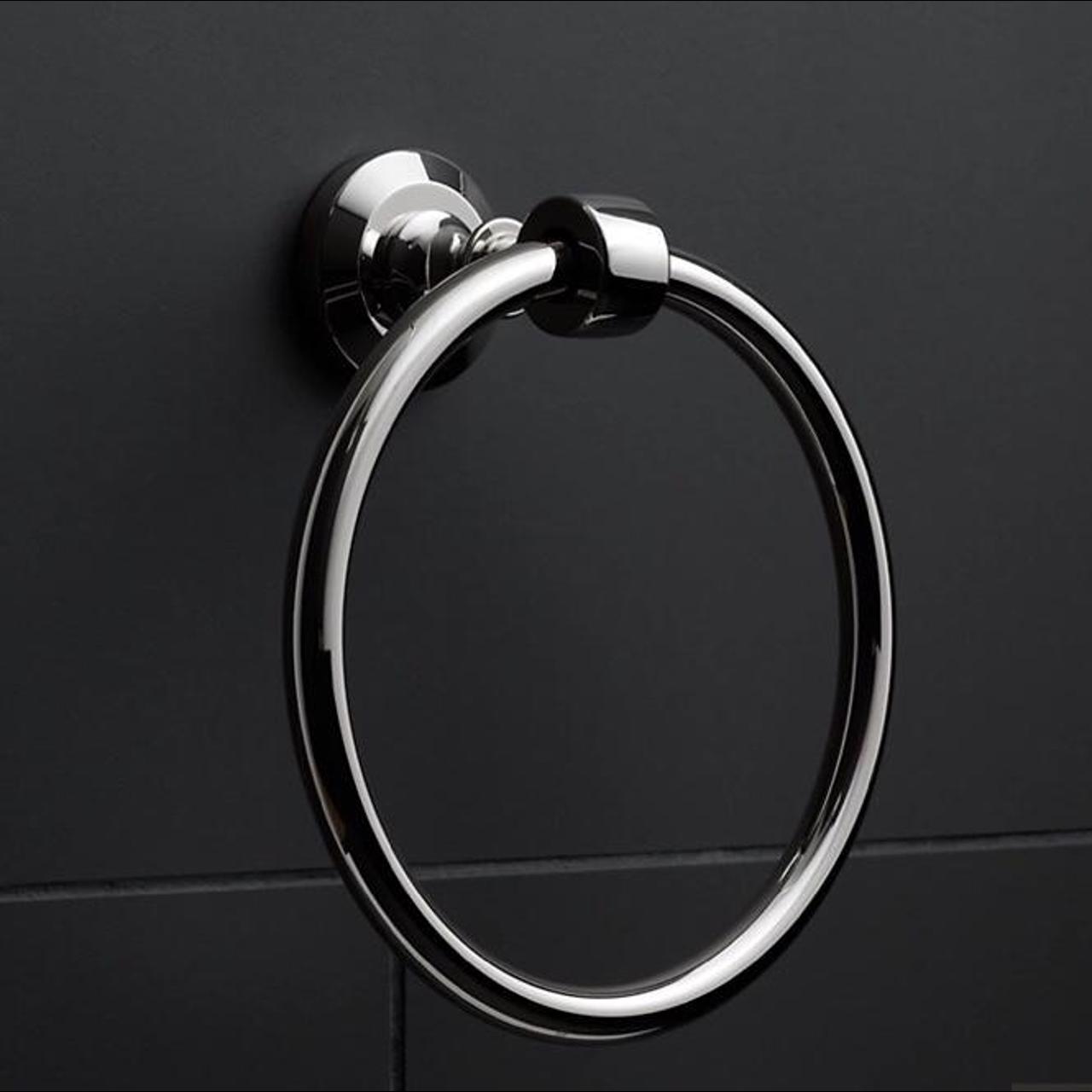 Restoration Hardware Lugarno Towel Ring Finish... Depop