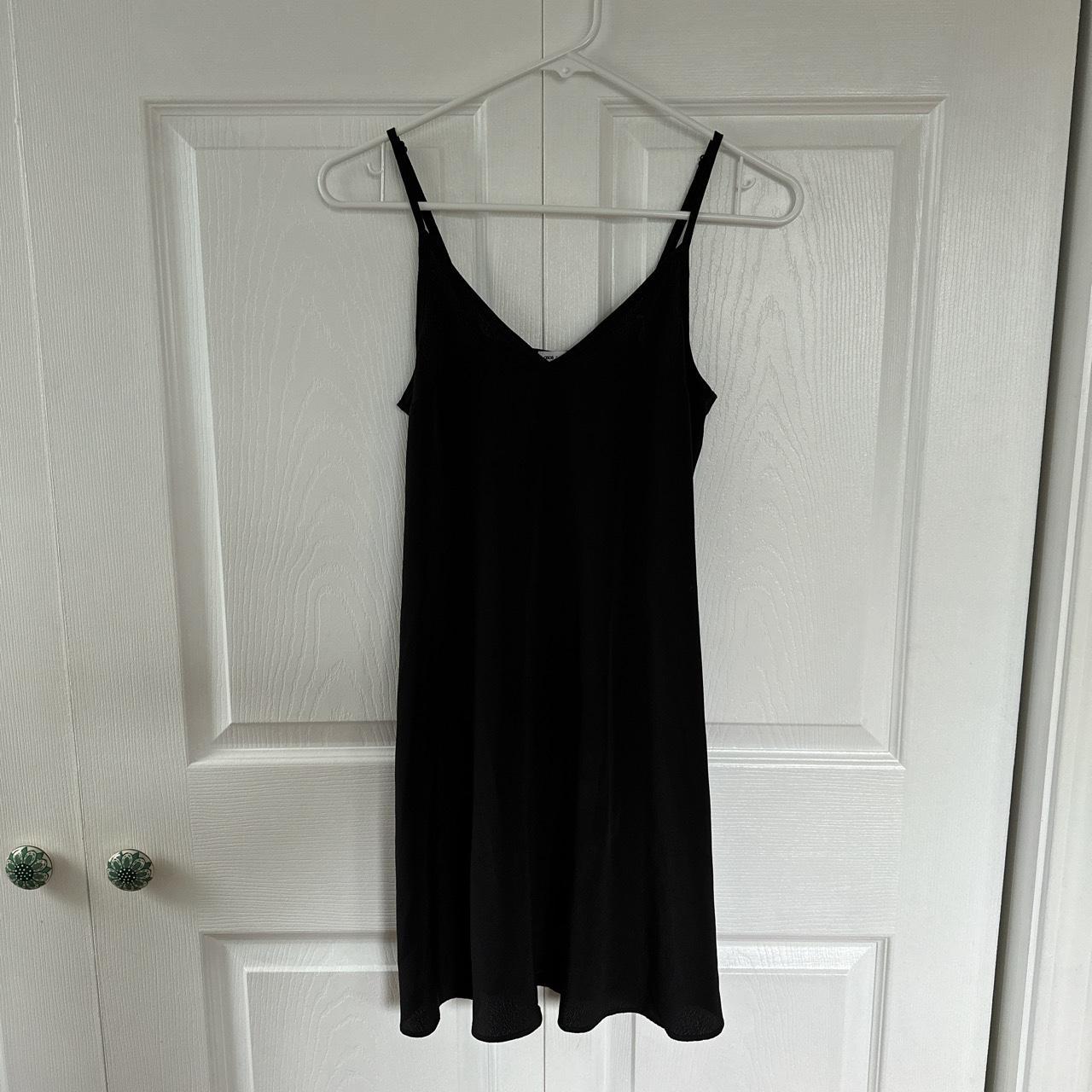 Black sheer slip dress ⭐️HELP ME CLEAR MY CLOSET... - Depop