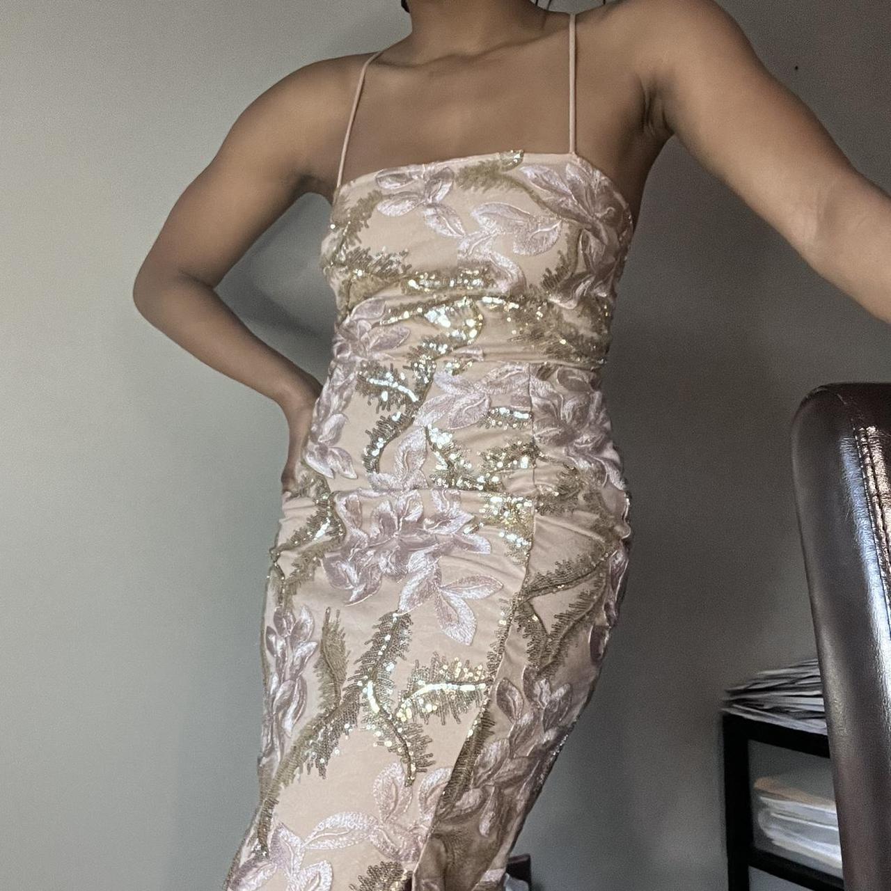 Venus rose gold clearance dress