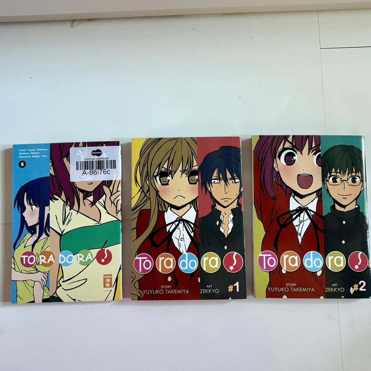 Toradora mangas vol 1,2,5 1,2 in English 5 in... - Depop