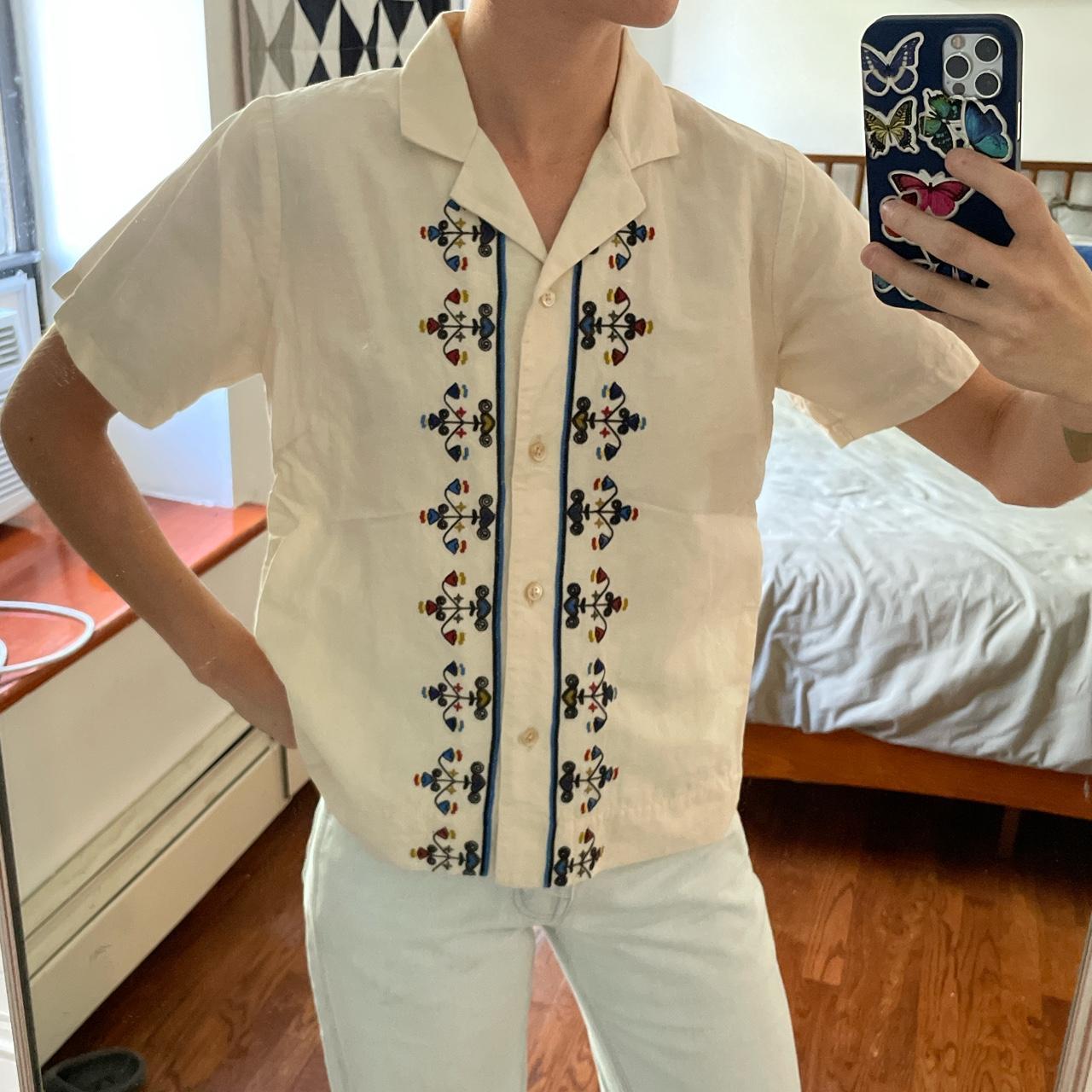 Caron Callahan Renata Tee Cream Jersey XS