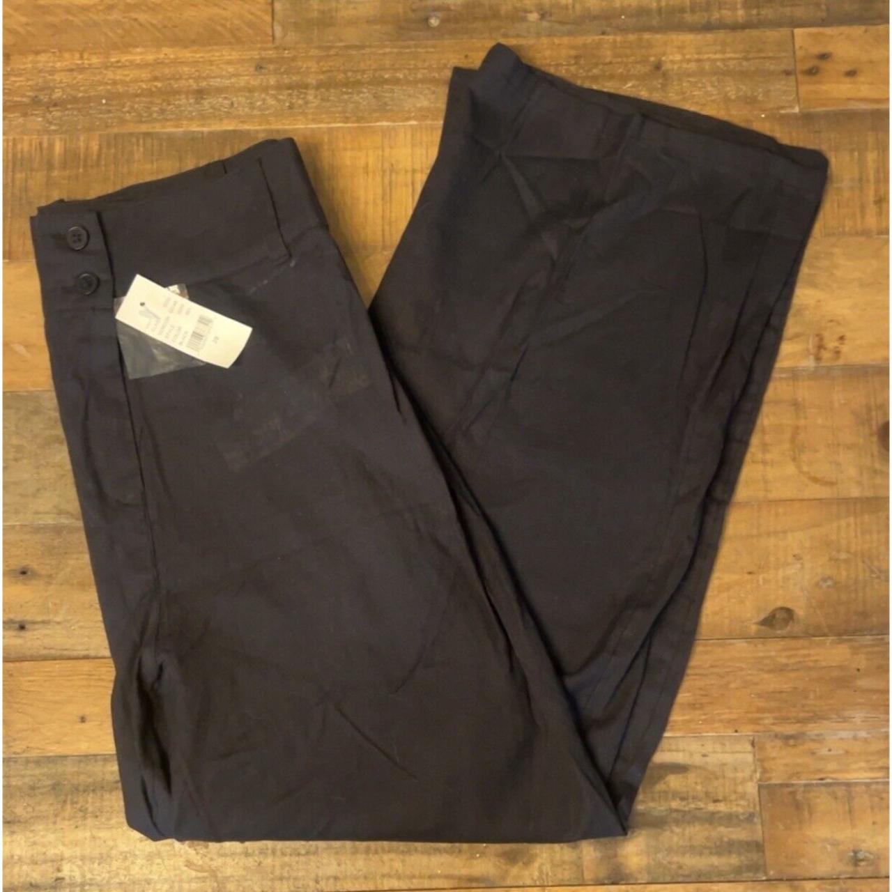 Billabong Pacsun Pants Solid Black Back pockets ... - Depop