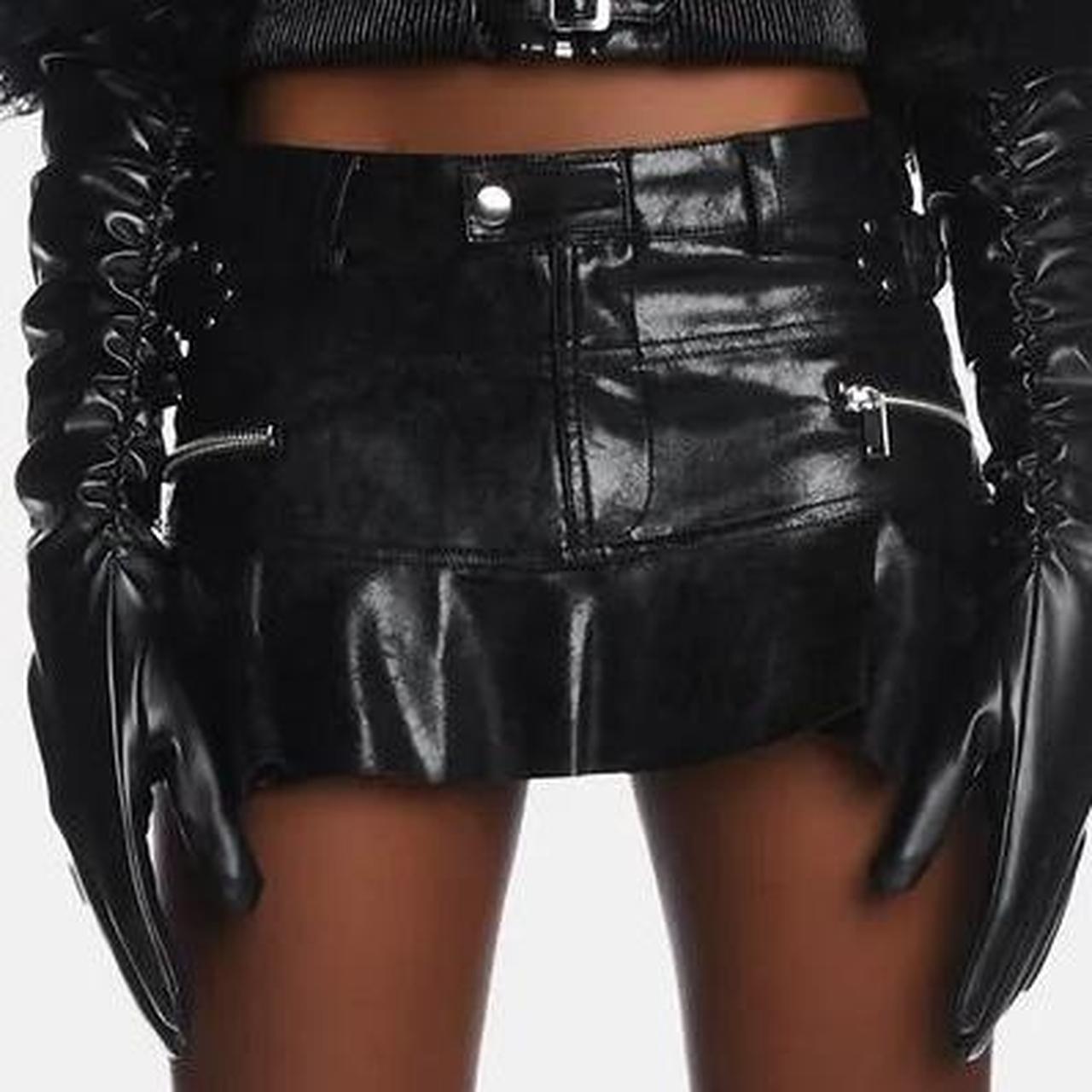 DOLLS KILL Generation Kiss discretion vegan leather... Depop