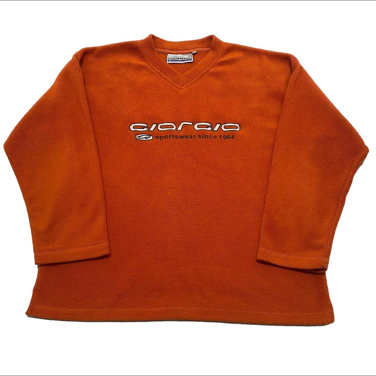 Local Boyz Men's Orange Jumper Depop