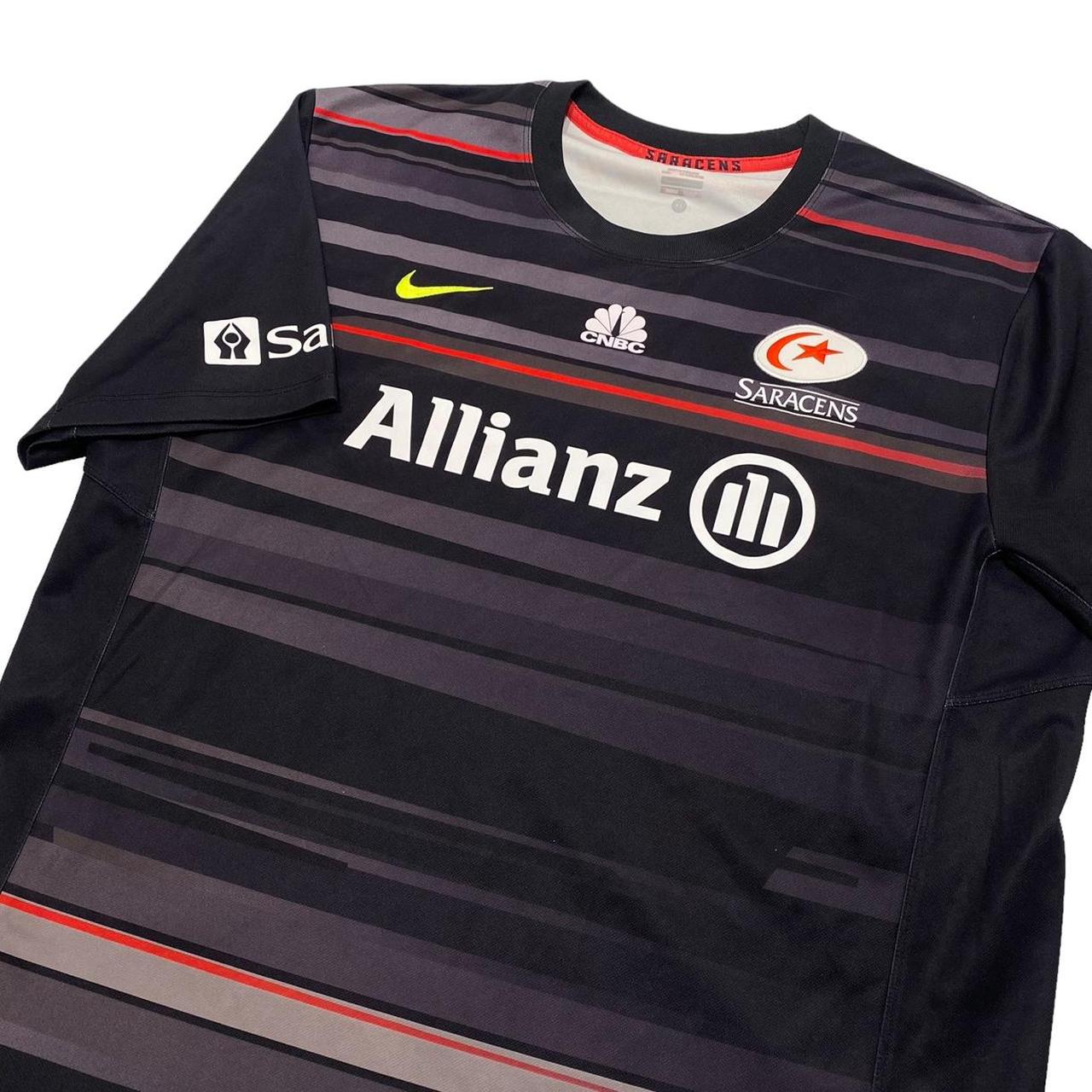 saracens nike t shirt