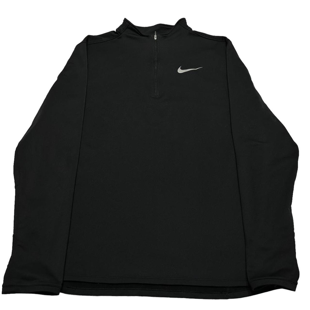 Retro NIKE Jumper Quarter Zip Up Dri Fit material... Depop