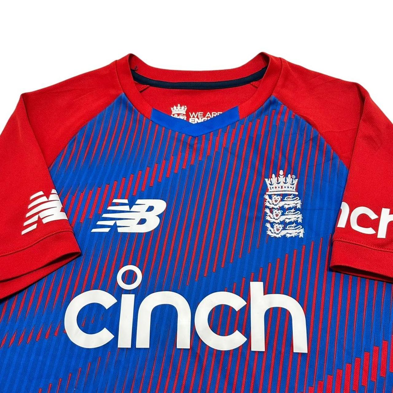 England new balance cricket on sale shirt