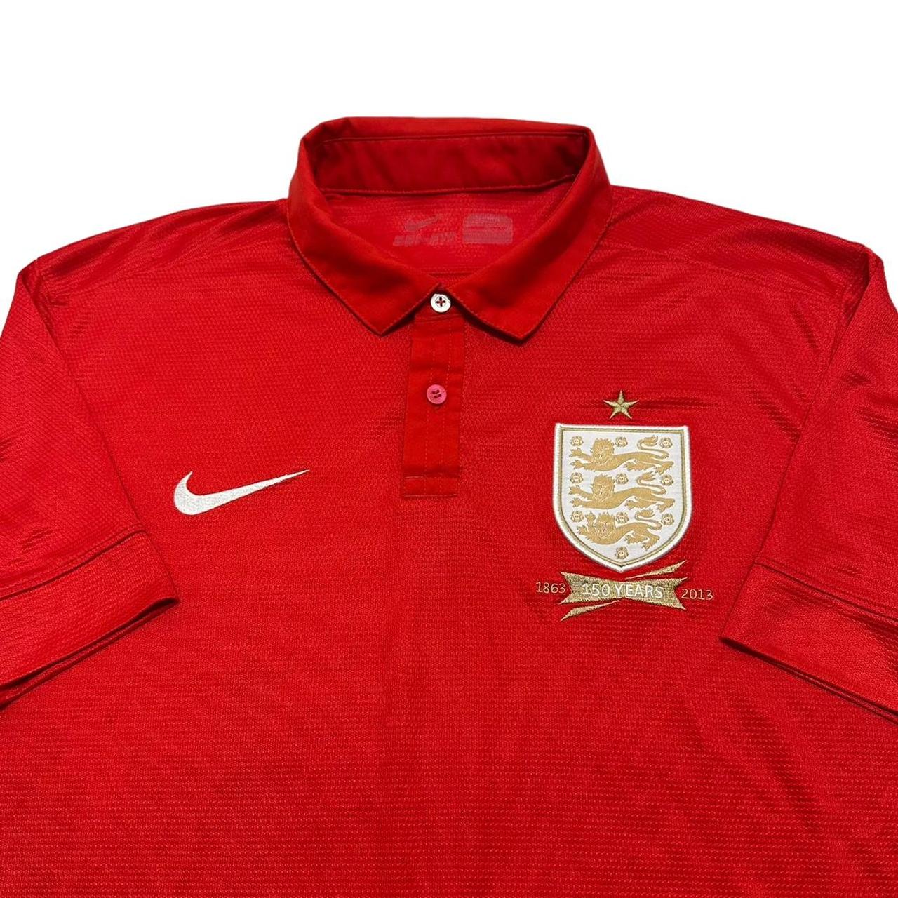 Nike England Football Shirt 150 Years 2013 England '150th