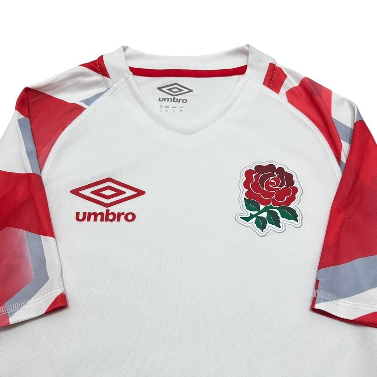 Tシャツ・カットソー UMBRO UMBRO X MOONSUN Rugby Collar Pique T-Shirt Ivory UQ223 Umbro x PacSun White Short Sleeve T-Shirt | PacSun