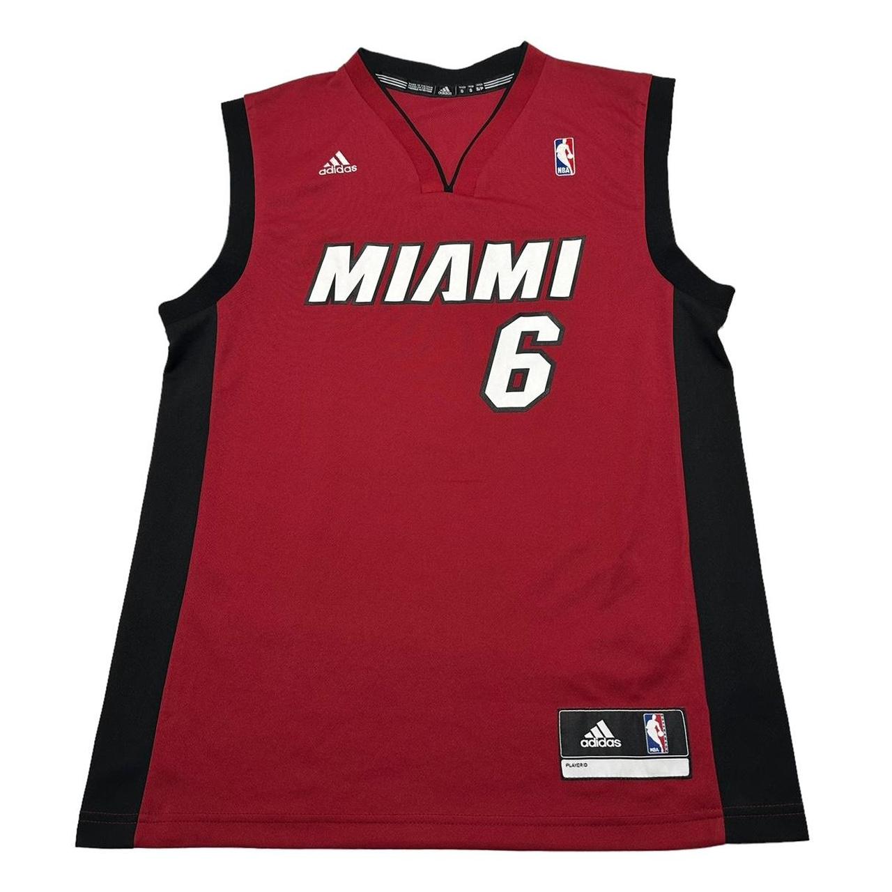 ADIDAS MIAMI Basketball Shirt NBA 2013 “James” Depop