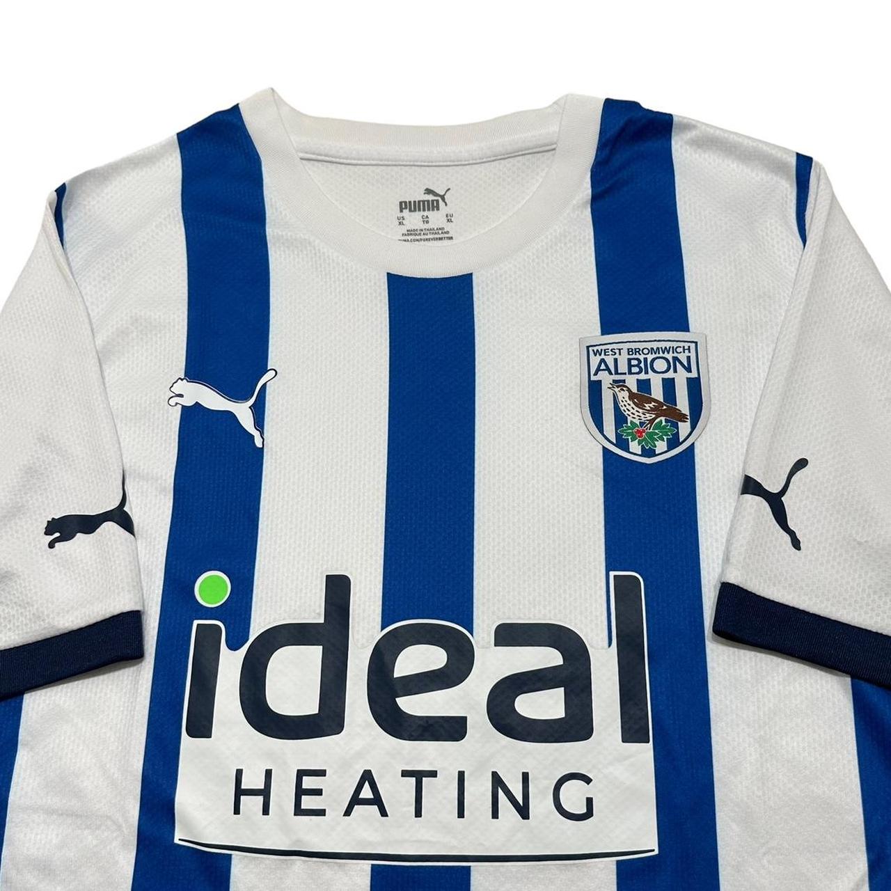 West Bromwich Albion Football Shirt PUMA Home Blue