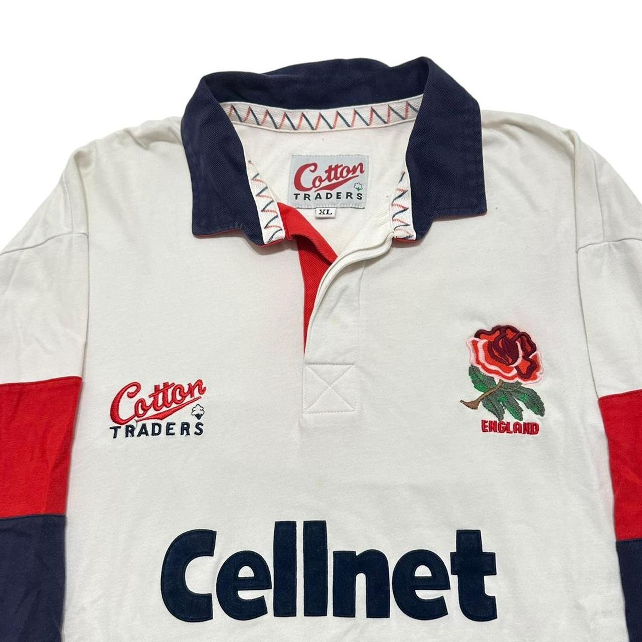 Cotton Traders VTG England 1997 ラガーシャツ - メルカリ