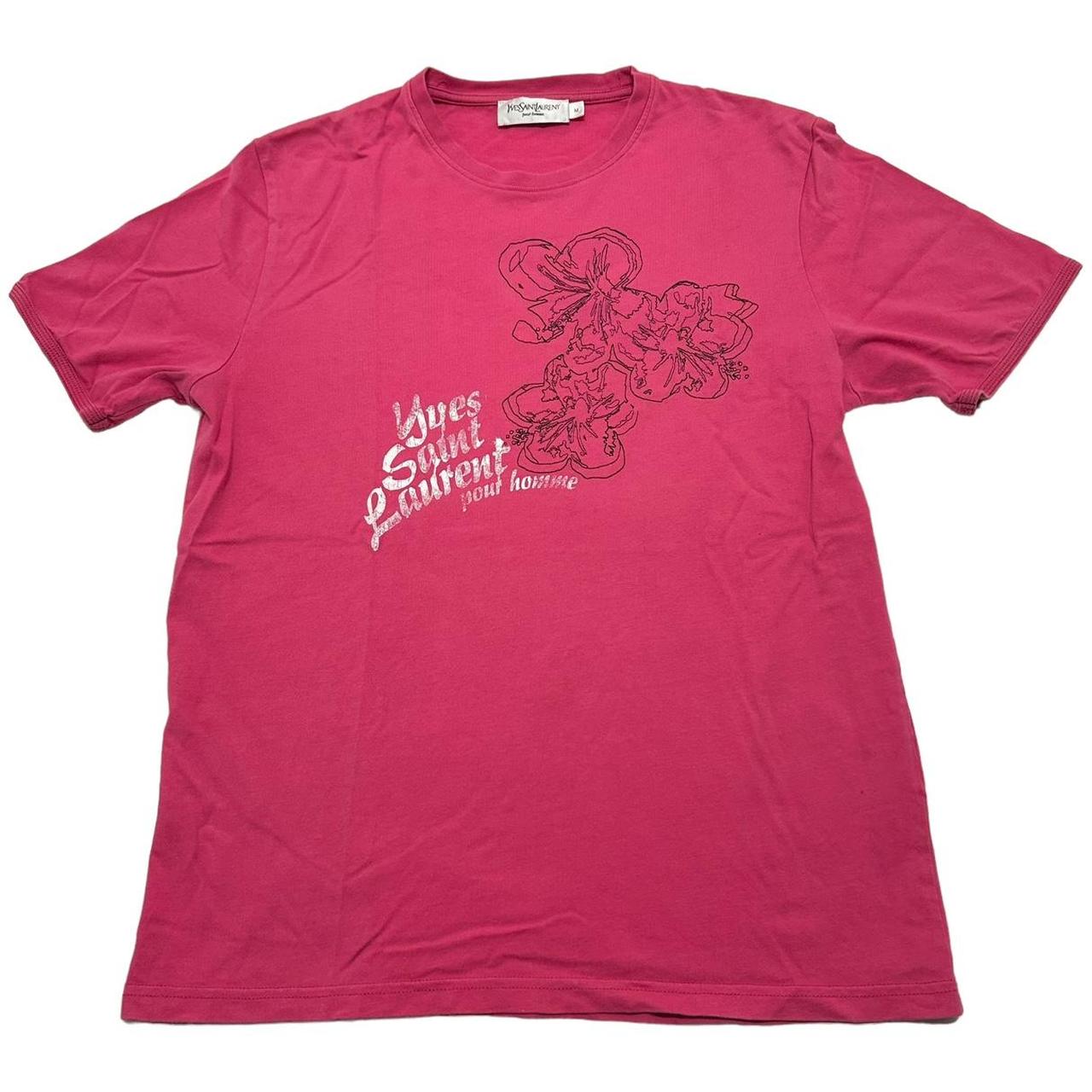 Vintage YSL T Shirt Yves Saint Laurent TEE 2000s | Depop