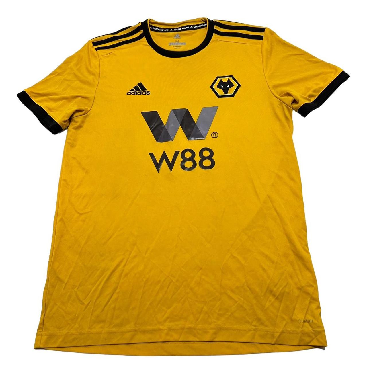 Wolves Football Shirt 2018 Adidas HOME Wolverhampton. Depop