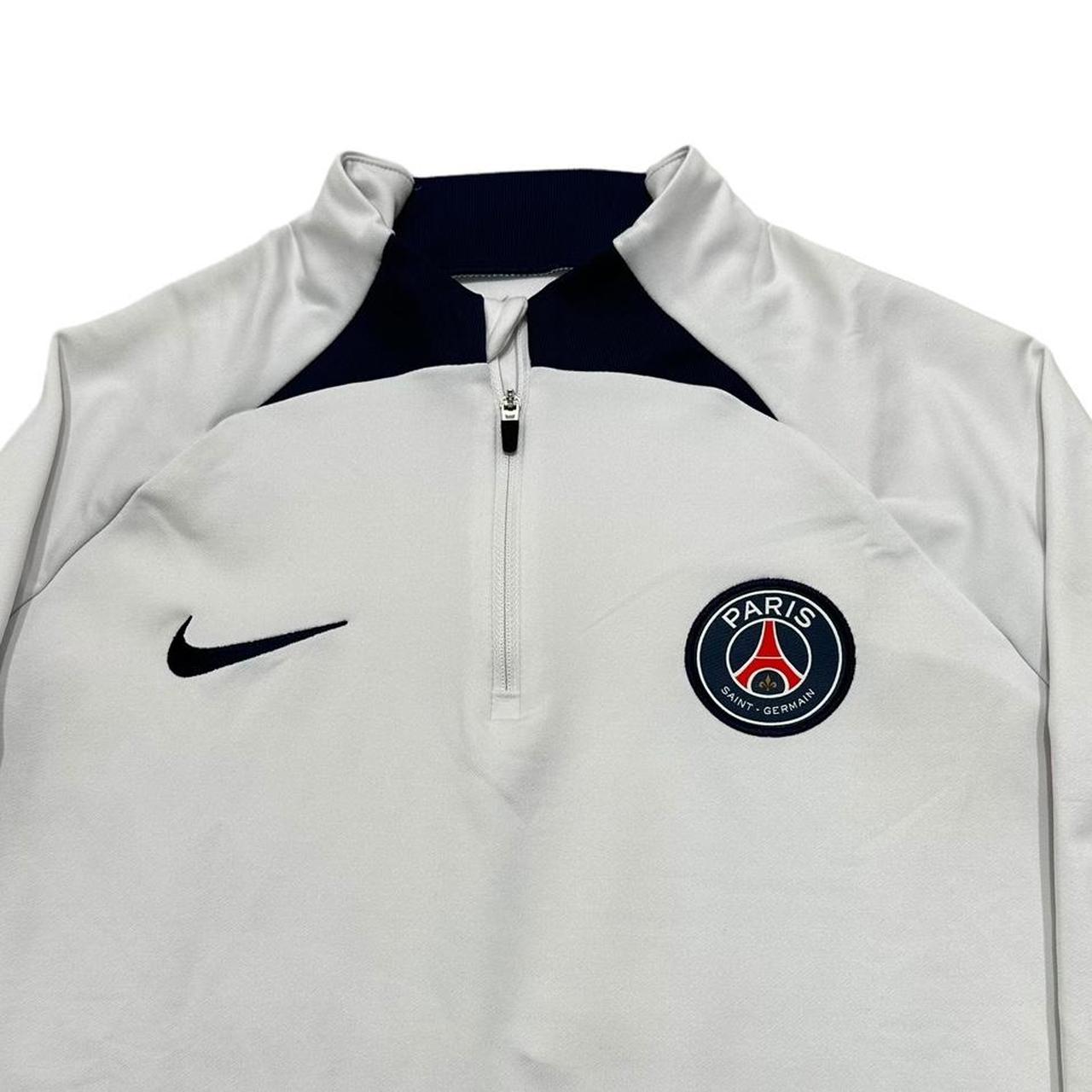 white psg jumper
