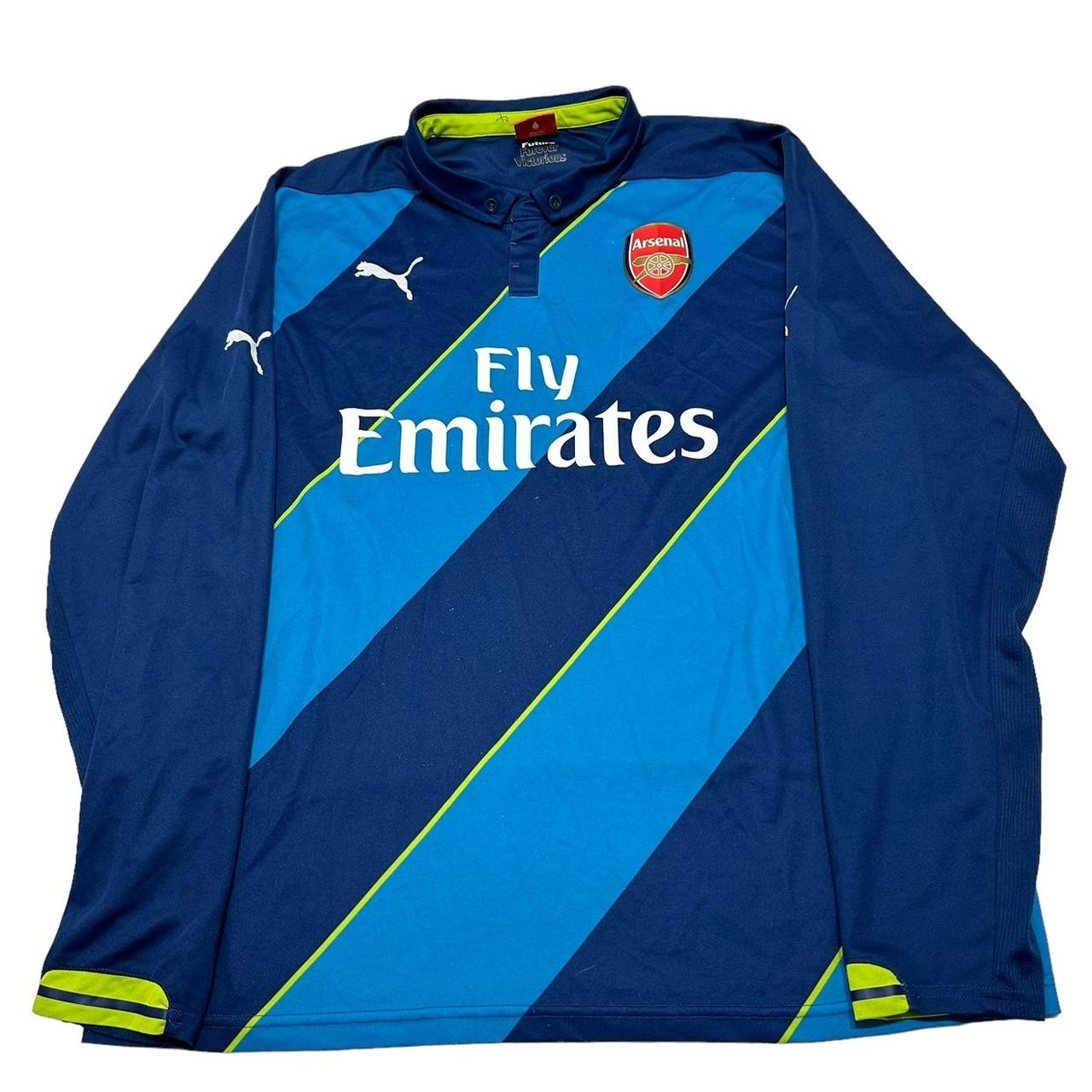2014/15 Chambers #121 Arsenal Puma Away Football Shirt
